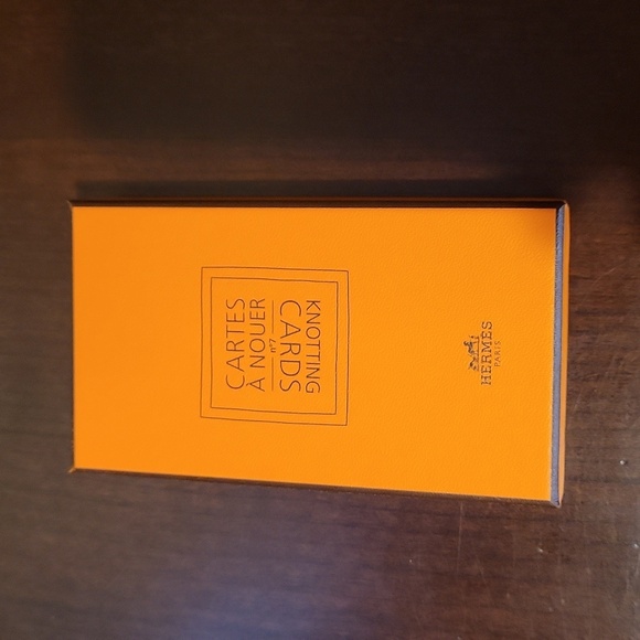 NIB HERMÈS Cartes À Nouer / How to Tie Scarf Knotting Cards - Picture 1 of 4